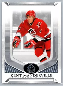 2020-21 SP Signature Edition Legends #282 Kent Manderville Carolina Hurricanes - Picture 1 of 2