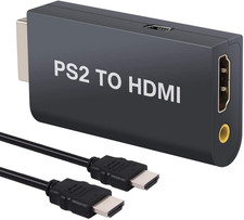 ADATTATORE VIDEO PS2 TO HDMI CONVERTITORE PS2 VIDEO AUDIO HD 1080P MODELLO G300