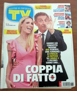 SORRISI E CANZONI 18 SETTEMBRE 2018 HUNZIKER GREGGIO - Imagen 1 de 1