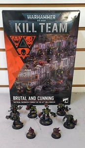 GAMES WORKSHOP WARHAMMER 40K KILL TEAM ORK WRECKA KREW TEAM AMAZING PAINT JOB!!! - Picture 1 of 9