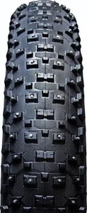 VEE Rubber SnowShoe XL 26" x 4.8" STUDDED Folding Bead Fat Bike Tire Silica Ice - Picture 1 of 3