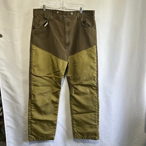 Wrangler Pro Gear Jeans Mens 42X32 Upland Duck Canvas Brush Briar Guard Hunting - Picture 1 of 11