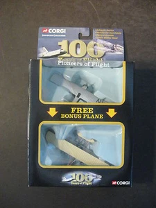 CORGI 100 YEARS OF FLIGHT - PIONEERS OF FLIGHT + FREE BONUS PLANE 2-Pack - Picture 1 of 6