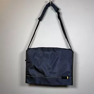 Targus Blue &Yellow Laptop Messenger Bag Up to 17 inch Laptops Adjustable Strap - Picture 1 of 18