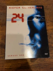24 TV SHOW SEASON ONE DVD BOX SET KIEFER SUTHERLAND - Picture 1 of 9