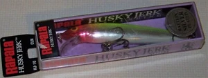 VINTAGE RAPALA HUSKY JERK HJ-10, HJ10, CLOWN CLN, 4", SUSPENDING LURE, FINLAND - Picture 1 of 2