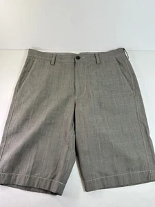 J Crew Club Short Mens Sz 33 Flat Front Plaid Chino Shorts Cotton 10.5”ins EUC! - Picture 1 of 9