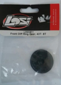 LOSA3511 losi 8t front diff ring gear 43t - Picture 1 of 1
