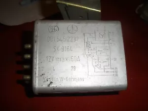 Mercedes NOS, OEM, W123 Glow plug relay.. 001 545 2232 - Picture 1 of 1
