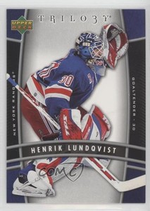 2006-07 Upper Deck Trilogy Henrik Lundqvist #65 HOF