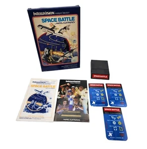 Space Battle + Box & Manual - Intellivision - Tested & Working - Free Shipping - Picture 1 of 13