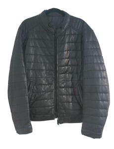 massimo dutti leather jacket
