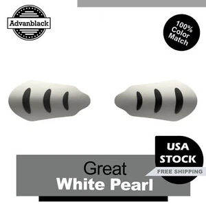 Gran protector de mano blanco perla para Harley Davidson Touring y Softails Advanblack - Imagen 1 de 7