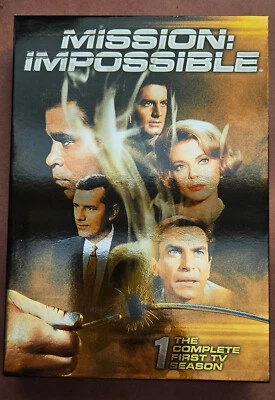 Mission Impossible 7 DVD Set The Complete First Season (1966, TV Series) VG cond - Image 1 of 4