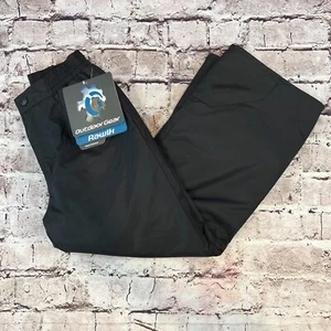 Rawik Outdoor Gear Youth Black Water Resistant Snap Snow Performance Pants S - Picture 1 of 8