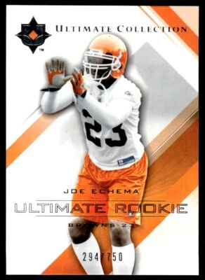 2004 Upper Deck Ultimate Collection Adimchinobe Echemandu Rookie /750 Cleveland - Image 1 of 2
