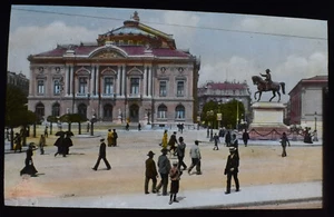 GENEVA THE THEATRE SWITZERLAND C1920 Magic Lantern Slide PHOTO - Picture 1 of 3