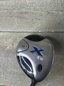 Callaway X 4w 4 Fairway Wood 17° Degrees Steel Uniflex Right Handed 42” - Picture 1 of 7