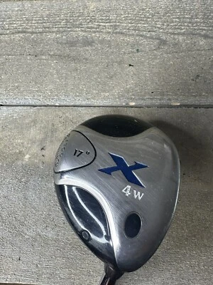 Callaway X 4w 4 Fairway Wood 17° Degrees Steel Uniflex Right Handed 42” - Image 1 of 4