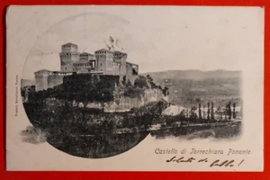 CARTOLINA PARMA CASTELLO DI TORRECHIARA PONENTE 1901 ( C 82 ) - Imagen 1 de 2