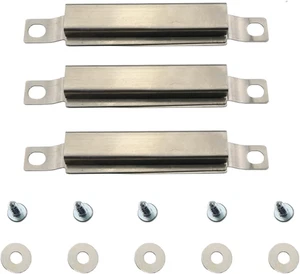3 Stück Gasgrill Crossover Carryover Rohrbrenner Ersatz BBQ Teile Edelstahl - Bild 1 von 4