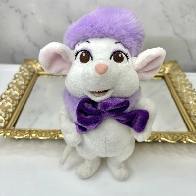 Vintage Disney The Rescuers Down Under Bianca Mouse Plush Stuffed Toy Retro Love - Image 1 of 4