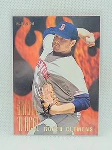 Roger Clemens 1996 Fleer Baseball Smoke 'N Heat #2 NrMt - Picture 1 of 1
