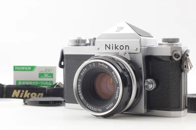 [N MINT] Nikon F Eye Level Apollo Film Camera Nikkor S 50mm f2 Lens from JAPAN - Image 1 of 4