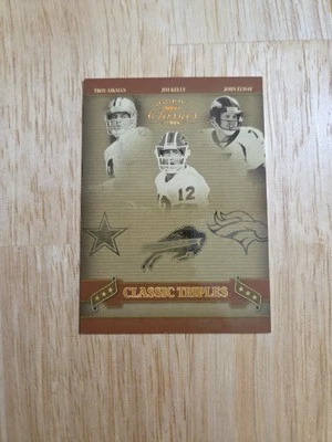 Donruss Classics Jim Kelly Troy 2006 Aikman John Elway clásico triple/250 CT-7 Foto 1 de 4
