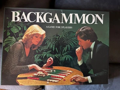 Backgammon Michael Standfield Product Vintage Board Game Family Fun - Image 1 of 4