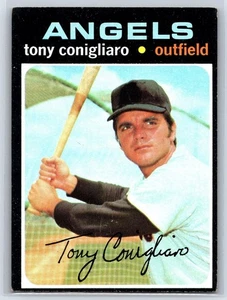 1971 Topps #105 Tony Conigliaro Baseball California Angels - Foto 1 di 2