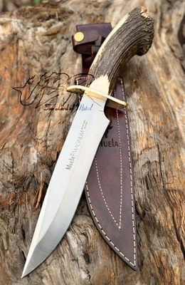 CUSTOM HANDMADE D2 STEEL muela magnum bowie knife - IMPORT TAX PAID BY SELLER - Image 1 of 4