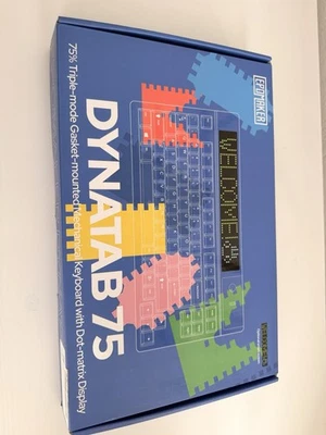 EPOMAKER Dynatab 75X Gaming Mechanical Keyboard Black/Gray New - Image 1 of 4