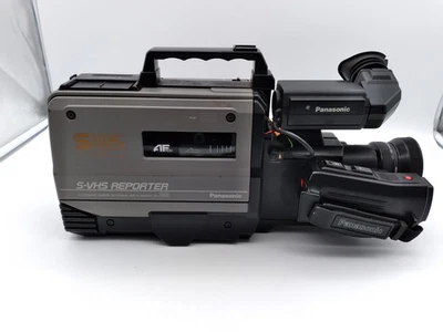 Panasonic AG-450 S-VHS Reporter Camcorder Broadcast Camera Parts or Repair - Image 1 of 4