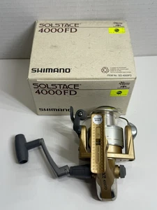 Shimano Solstace 4000 FD Quickfire II Spinning Fishing Reel w/ Spare Spool - Picture 1 of 18