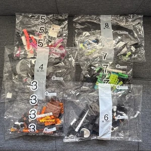 VERSIEGELTE LEGO Ersatzteile Taschen 2017 unbekannt Set 135149 - 3,4,5,6,7,8 - Bild 1 von 2