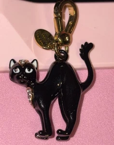 🐈‍⬛2013 Juicy Couture Halloween Schwarze Katze Limited Edition Charm OHNE Box - Bild 1 von 4