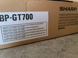 Sharp BP-GT700 Black Toner Cartridge – Genuine OEM – New – Fast Dispatch - Zdjęcie 1 z 2