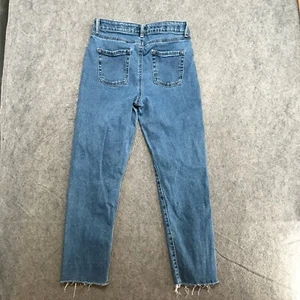 Art Class Jeans Girls Size 16 Destroyed Cut Off Girlfriend High Rise Five-Pocket - Picture 1 of 12