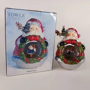 Wackelnder Weihnachtsmann Wasserkugel von Towle - 5 Zoll - Bild 1 von 10