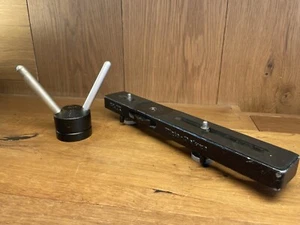 *Exc+5* SLIK Plate Deluxe Twin Camera Platform Tripod Accessory w/ V-Yoke /Japan - Picture 1 of 11