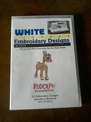 Carte à broder blanche/frère - Photo 1/4