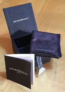EMPORIO ARMANI Joyería Joyería Reloj Caja Set Caja Anillo Collar Pulsera / - Imagen 1 de 4