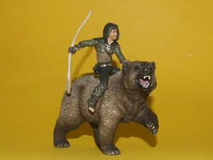 1) Schleich Bayala Krieger - Torak auf Bär 70440 - Picture 1 of 6