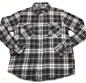 ARCHITECT Flanellhemd Herren M grau Tartan kariert Grunge Skate Schule Outdoor - Bild 1 von 16