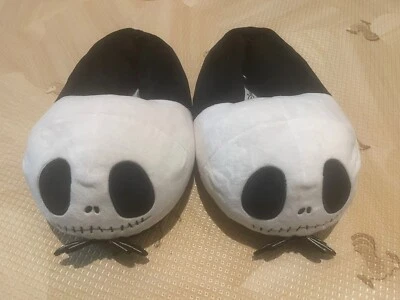 Zapatillas de felpa Gap Kids talla 3-4 | Disney Tim Burton’s The Night Before Christmas Foto 1 de 4