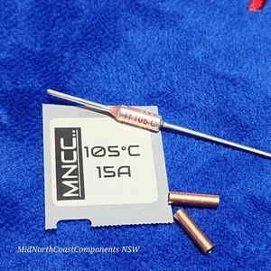 Fusible de corte térmico a temperatura de corte de circuito 105 °C 15A 250 V (221 °F) - Imagen 1 de 3