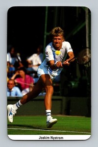 1987 Fax Pax JOAKIM NYSTROM Tennis Card