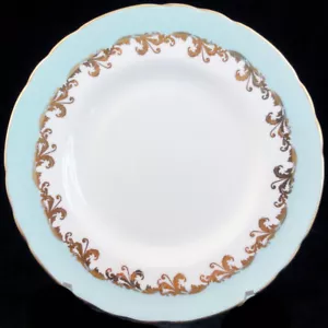 Plato de pan y mantequilla ROYAL TUSCAN POMPADOUR hecho en Inglaterra NUEVO NUNCA USADO - Imagen 1 de 2