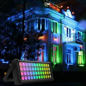 200W 48 LED Wall Washer Lights Bar RGB Floodlight Effect Stage Party Lighting - Picture 1 of 13